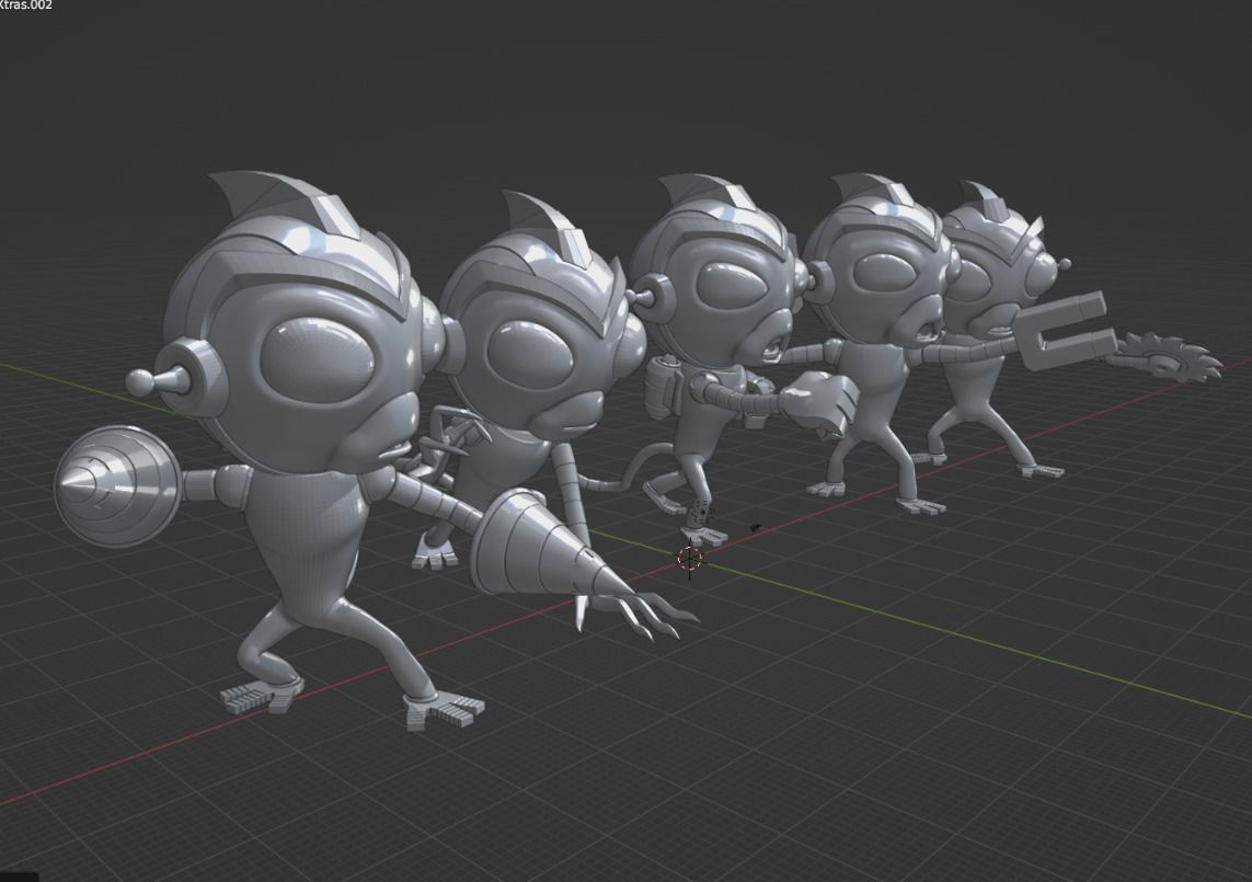 SuperRobotMonkey - Gibson 3D print model_3