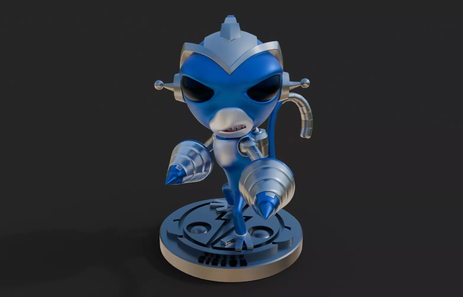 Super Robot Monkey - Gibson 3D print model