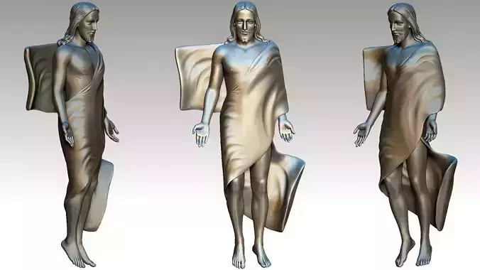 The Ascension of Jesus Christ 3D print model