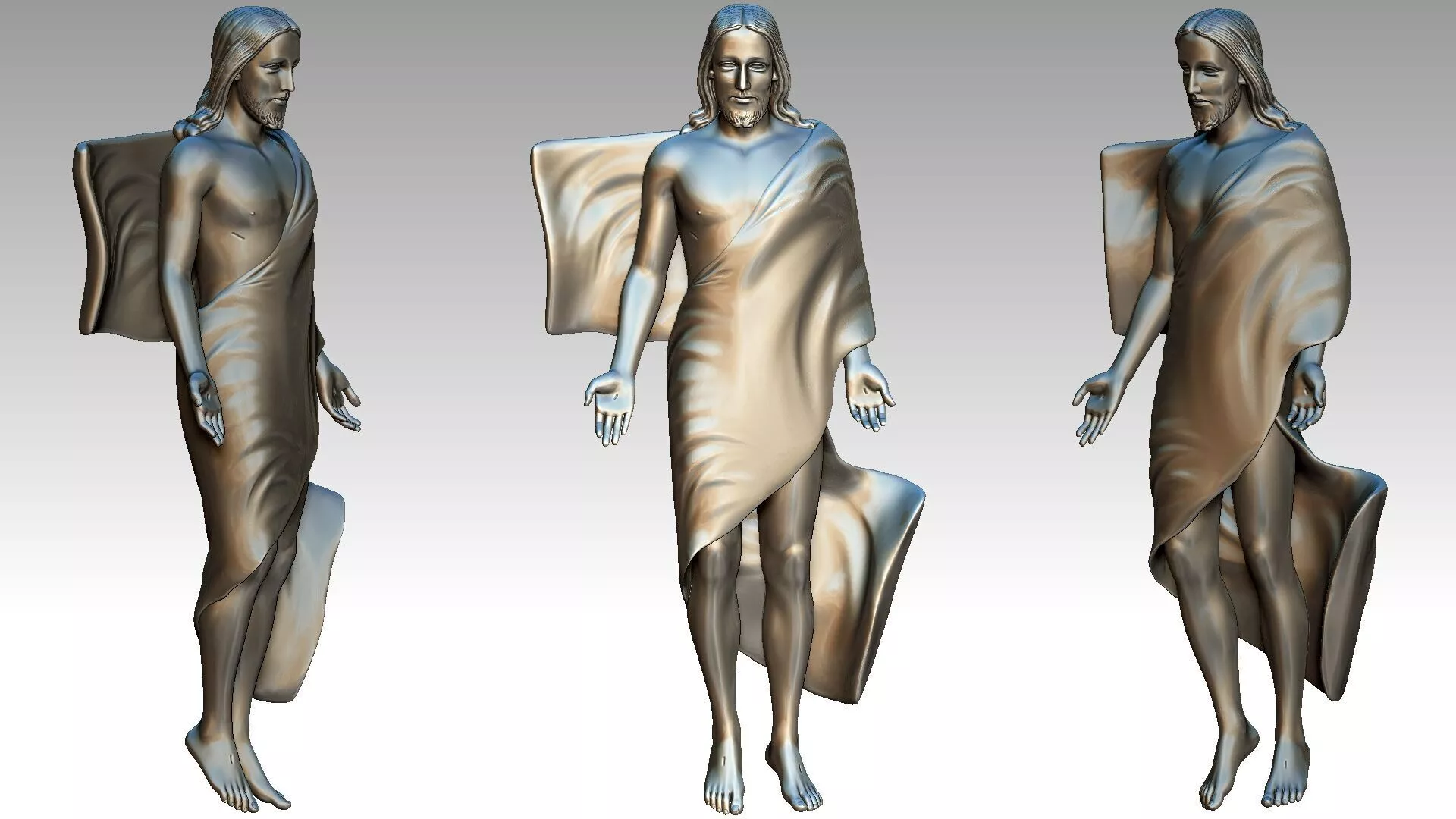 The Ascension of Jesus Christ 3D print model