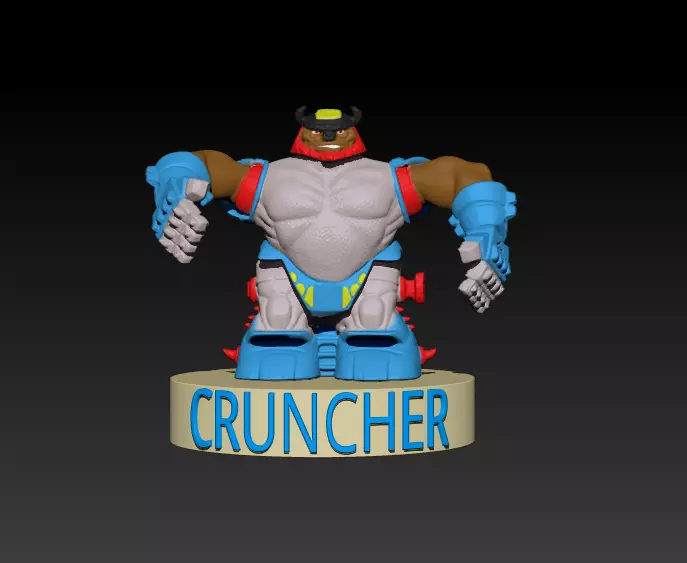 Cruncher 3D print model_0