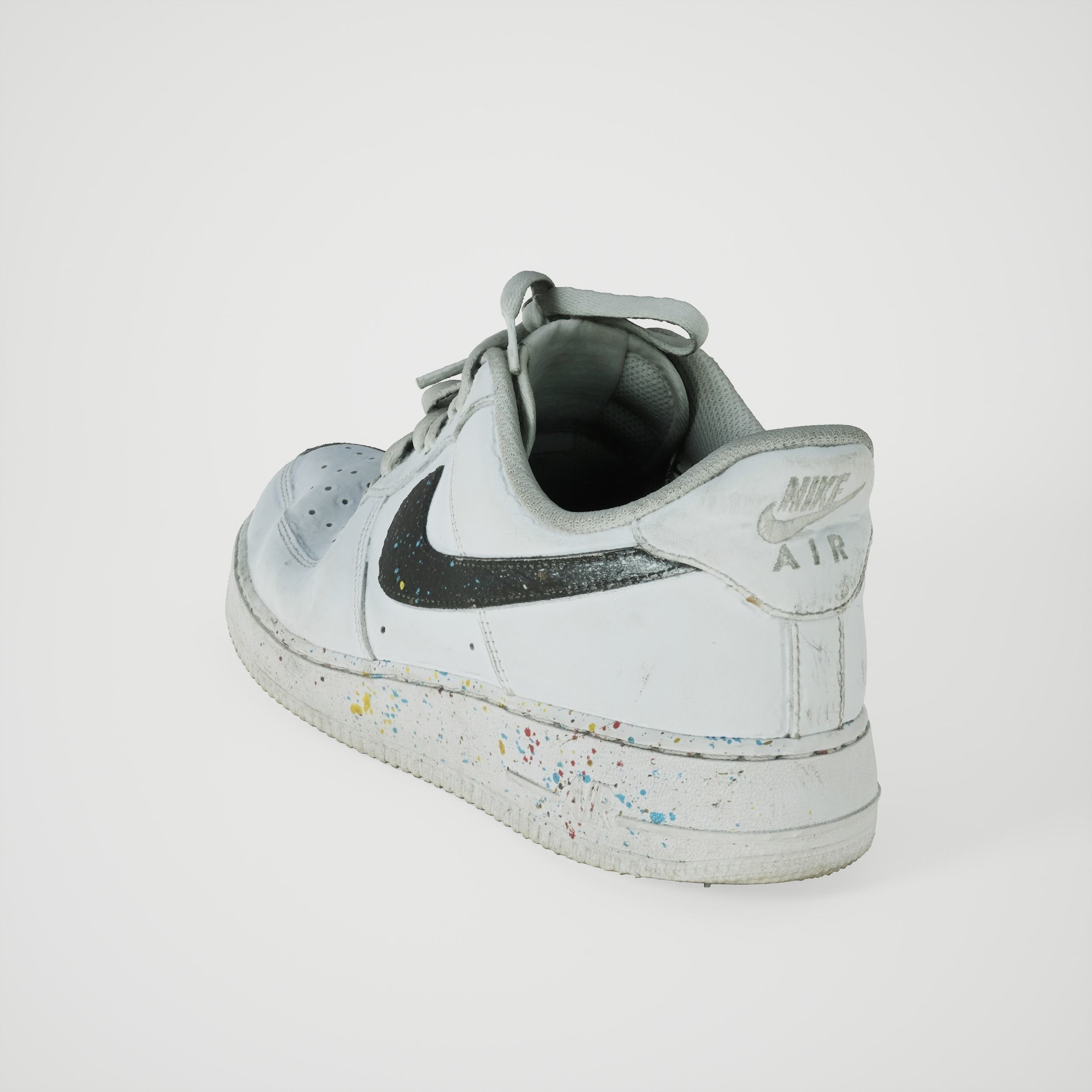 Old Sneakers 3D model_2