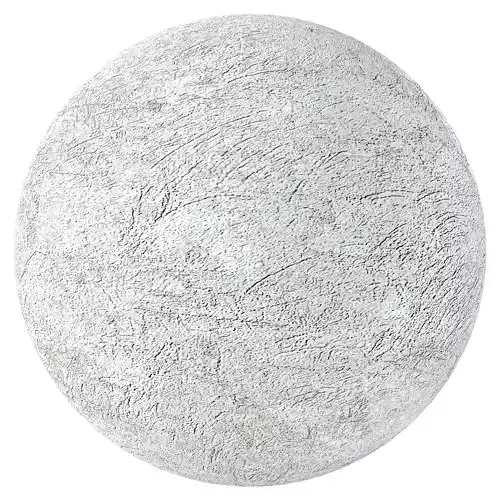 white stucco wall 3D model