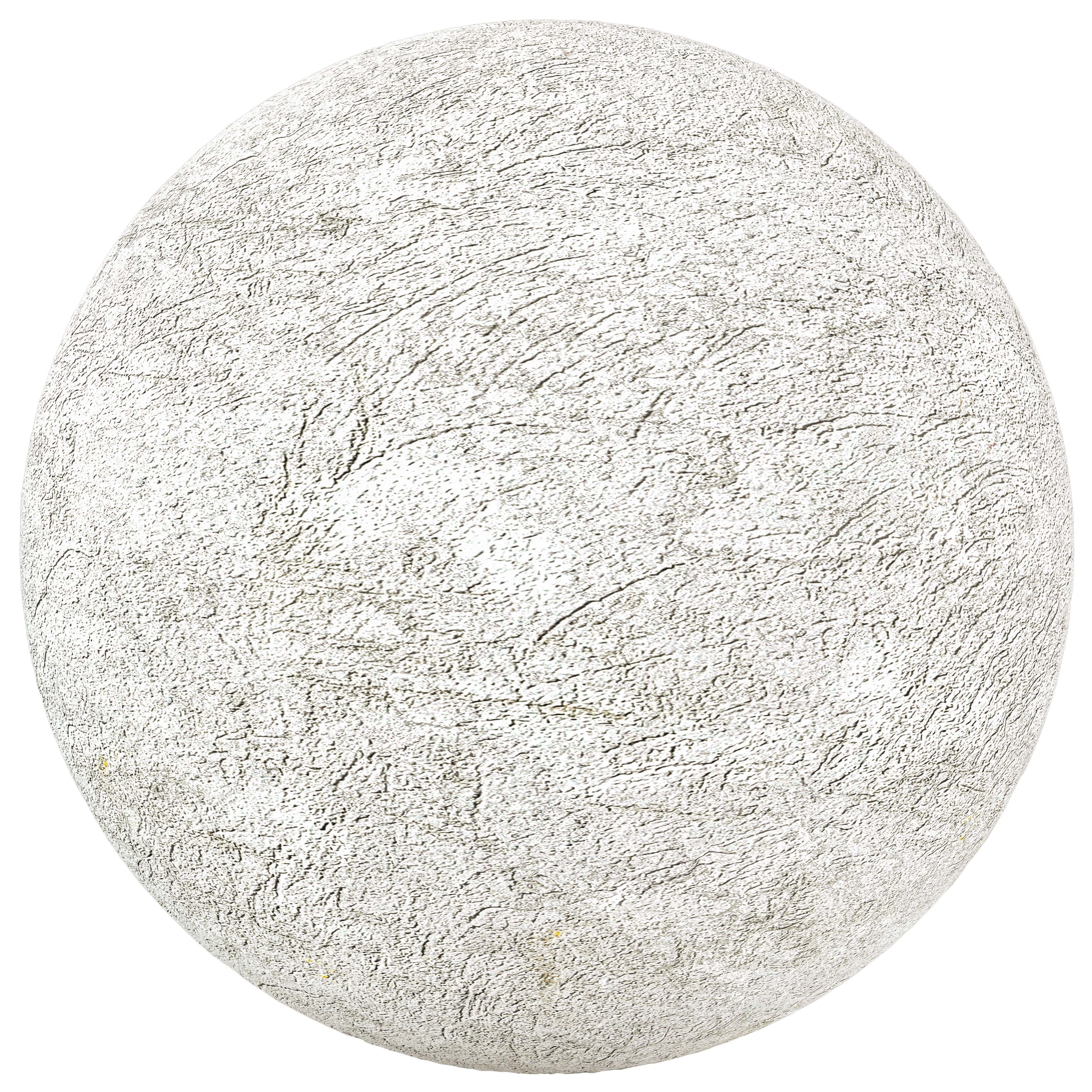 white stucco wall 3D model_2