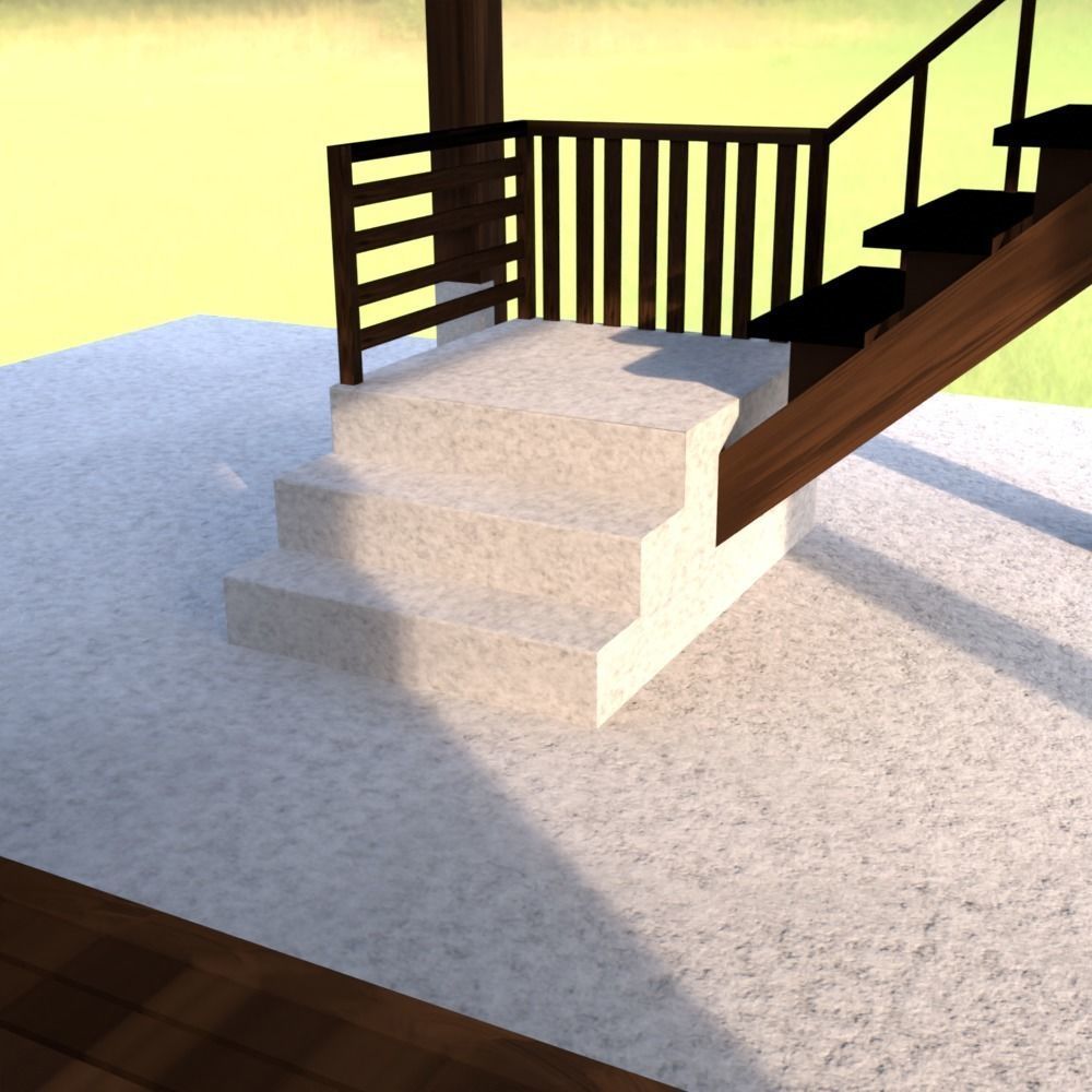 3D Out of town thai house 3D model_13