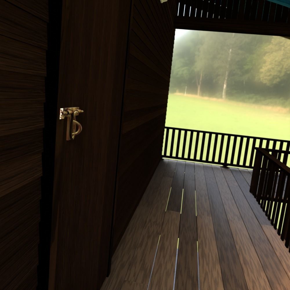 3D Out of town thai house 3D model_9