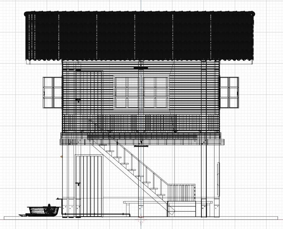 3D Out of town thai house 3D model_24