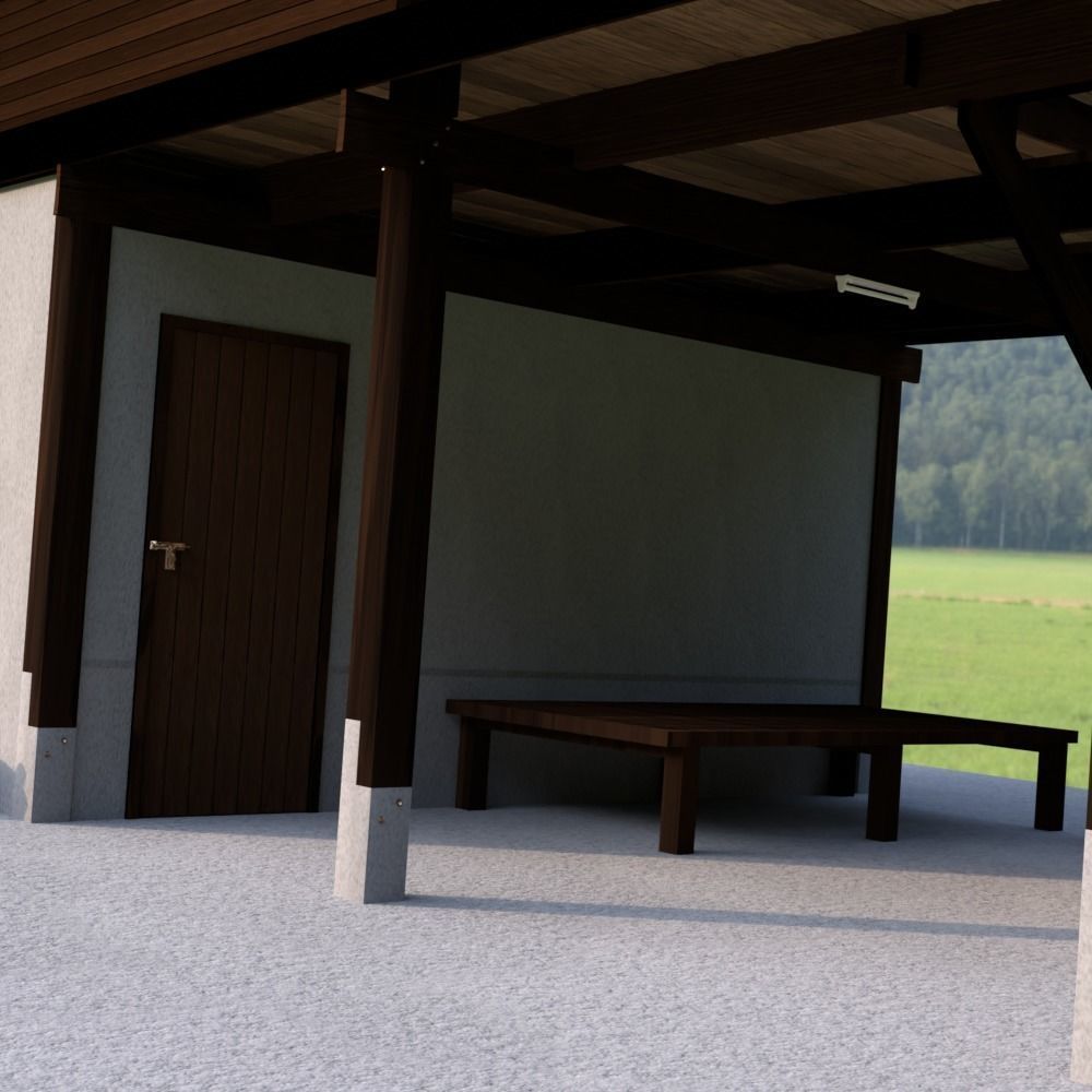 3D Out of town thai house 3D model_21