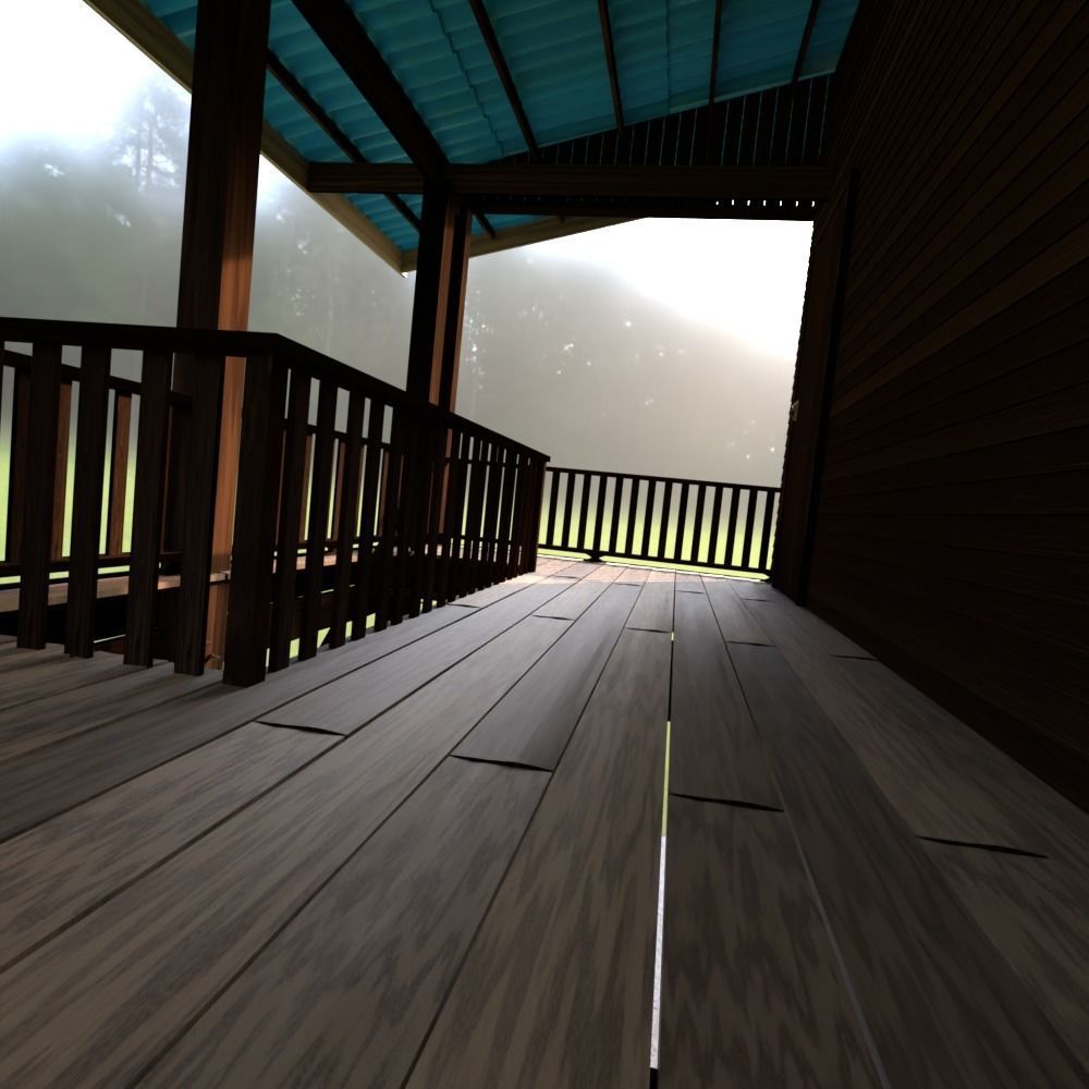 3D Out of town thai house 3D model_6