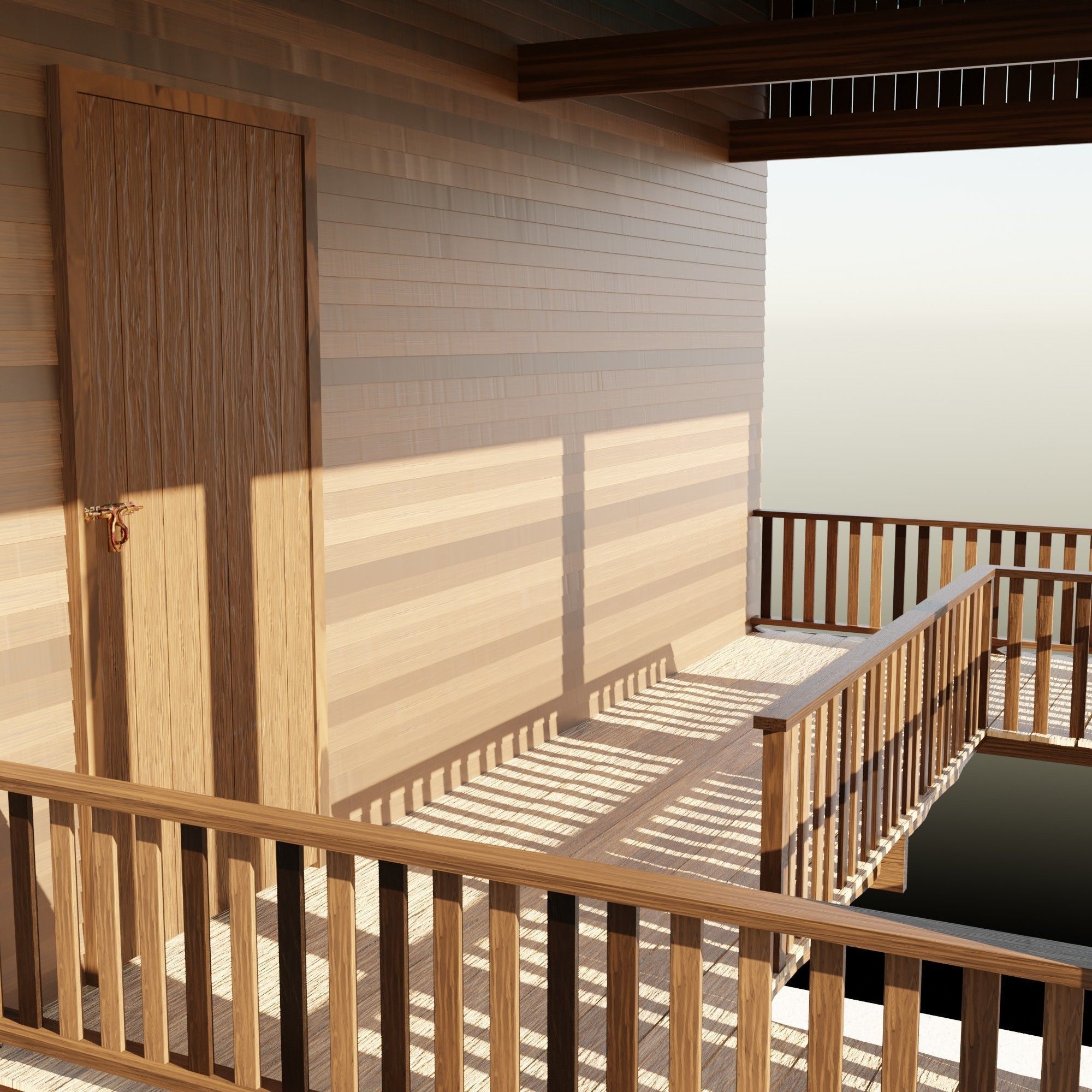 3D Out of town thai house 3D model_18