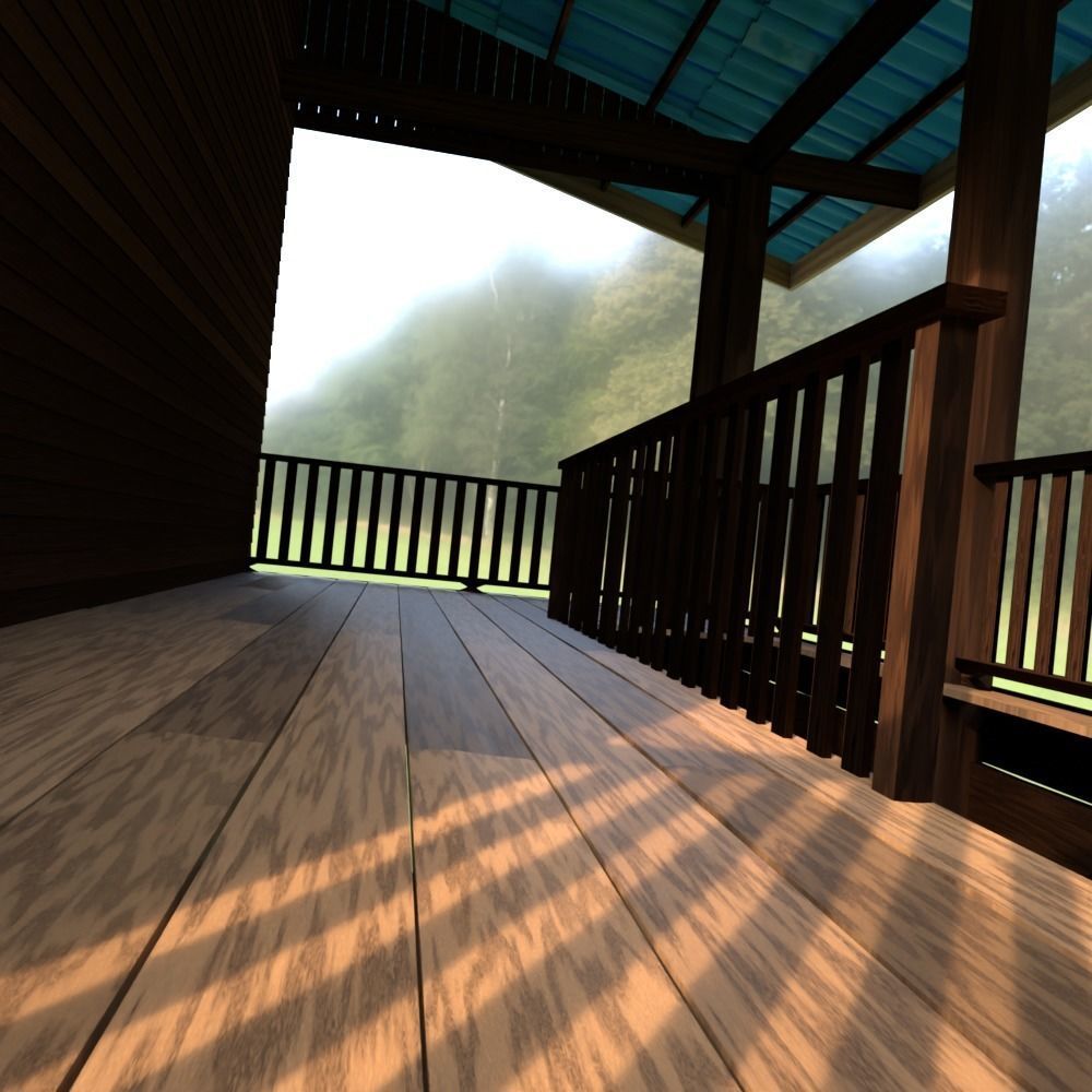 3D Out of town thai house 3D model_5