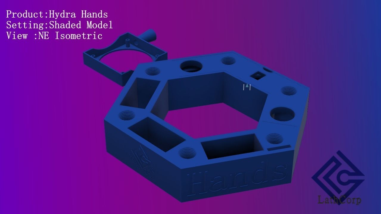 HYDRA HANDS -HELPING HANDS- SOLDERING WORKSTATION 3D print model_5