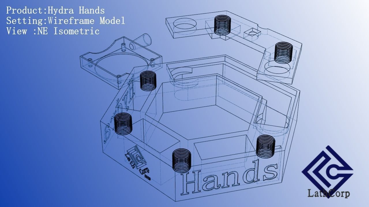 HYDRA HANDS -HELPING HANDS- SOLDERING WORKSTATION 3D print model_6