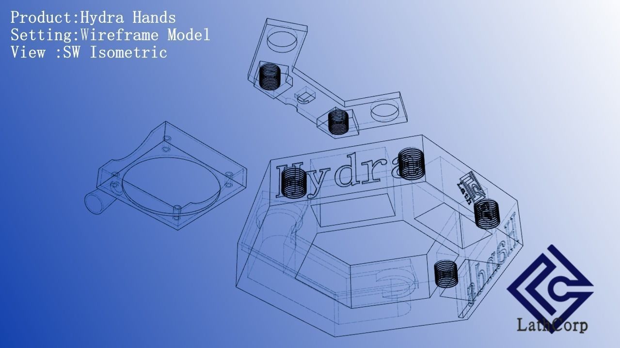 HYDRA HANDS -HELPING HANDS- SOLDERING WORKSTATION 3D print model_10
