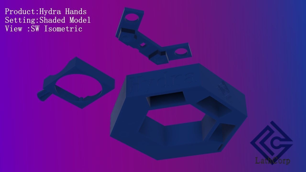 HYDRA HANDS -HELPING HANDS- SOLDERING WORKSTATION 3D print model_9