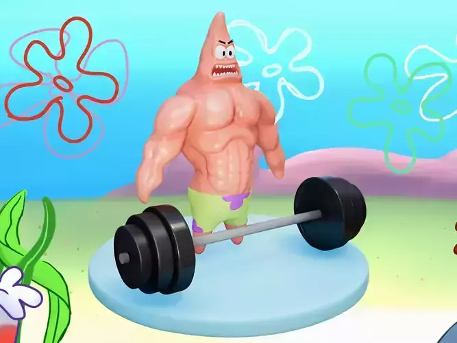 Patrick Star  - SpongeBob SquarePants 3D print model