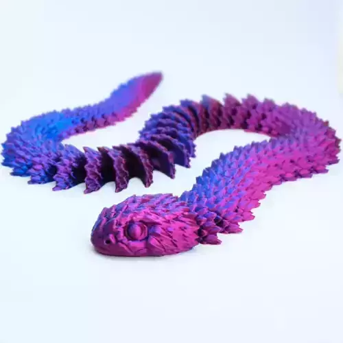 Articulated Snake - Print-in-Place 3D print model