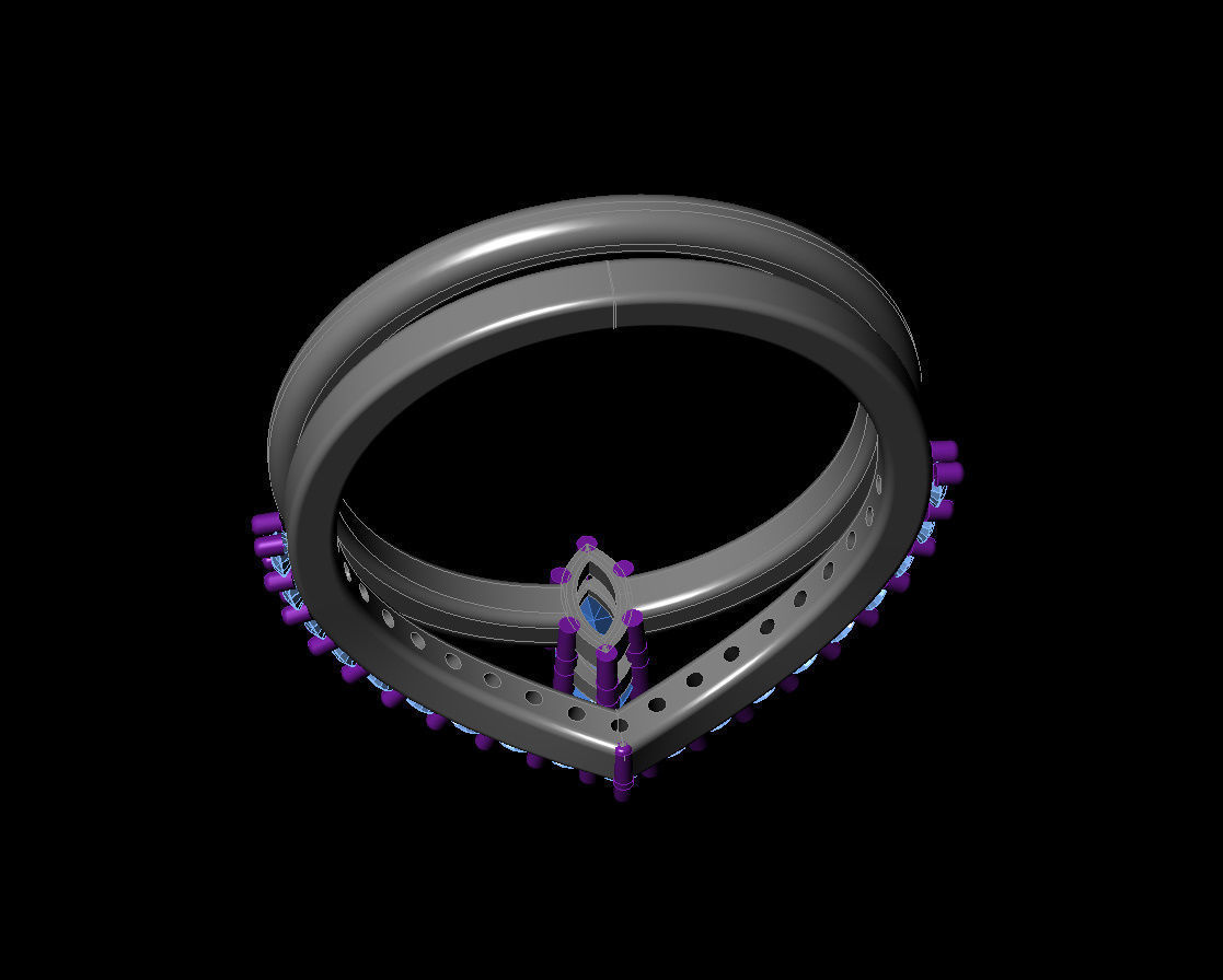 Marquies  Rind 3D print model_12