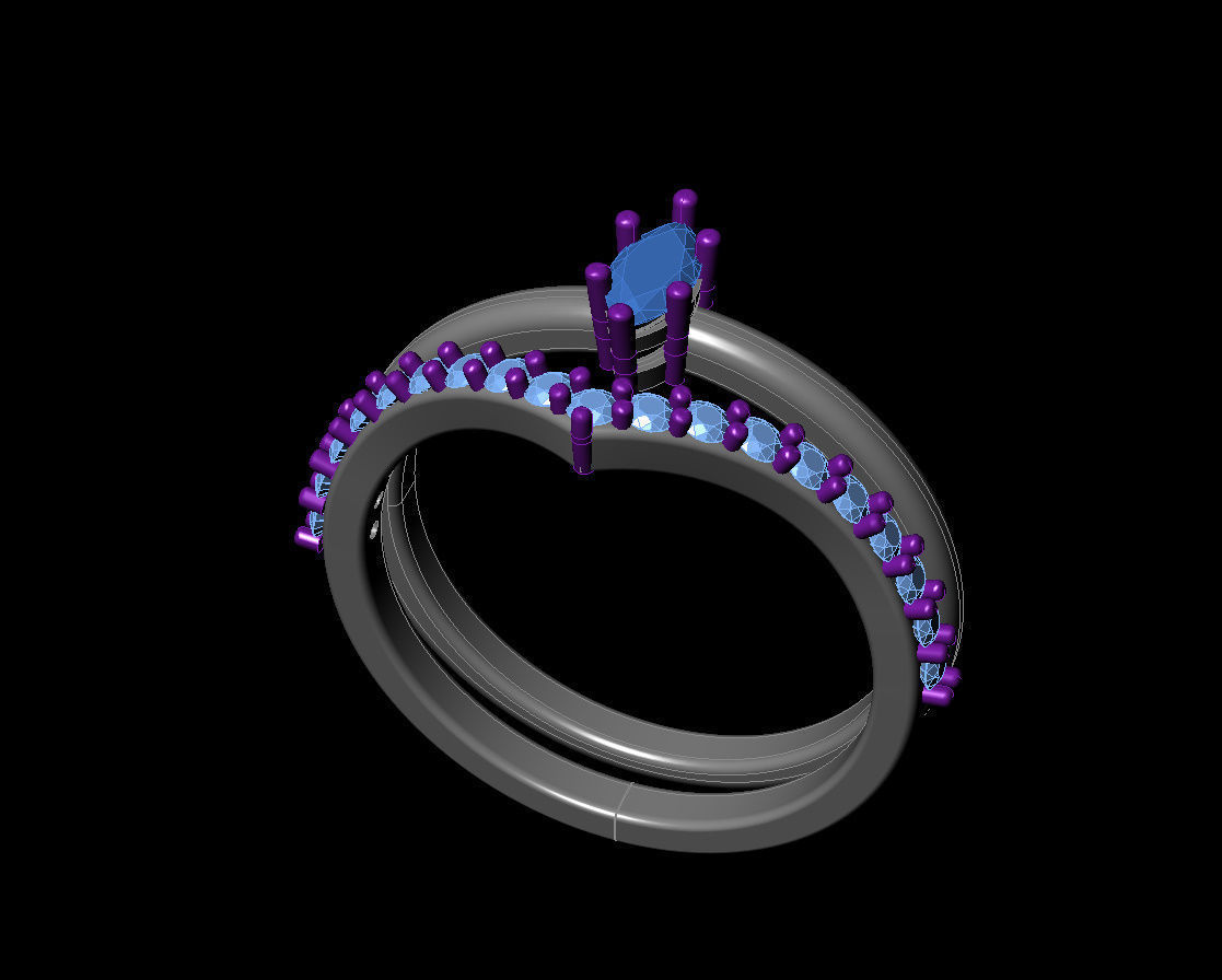 Marquies  Rind 3D print model_7