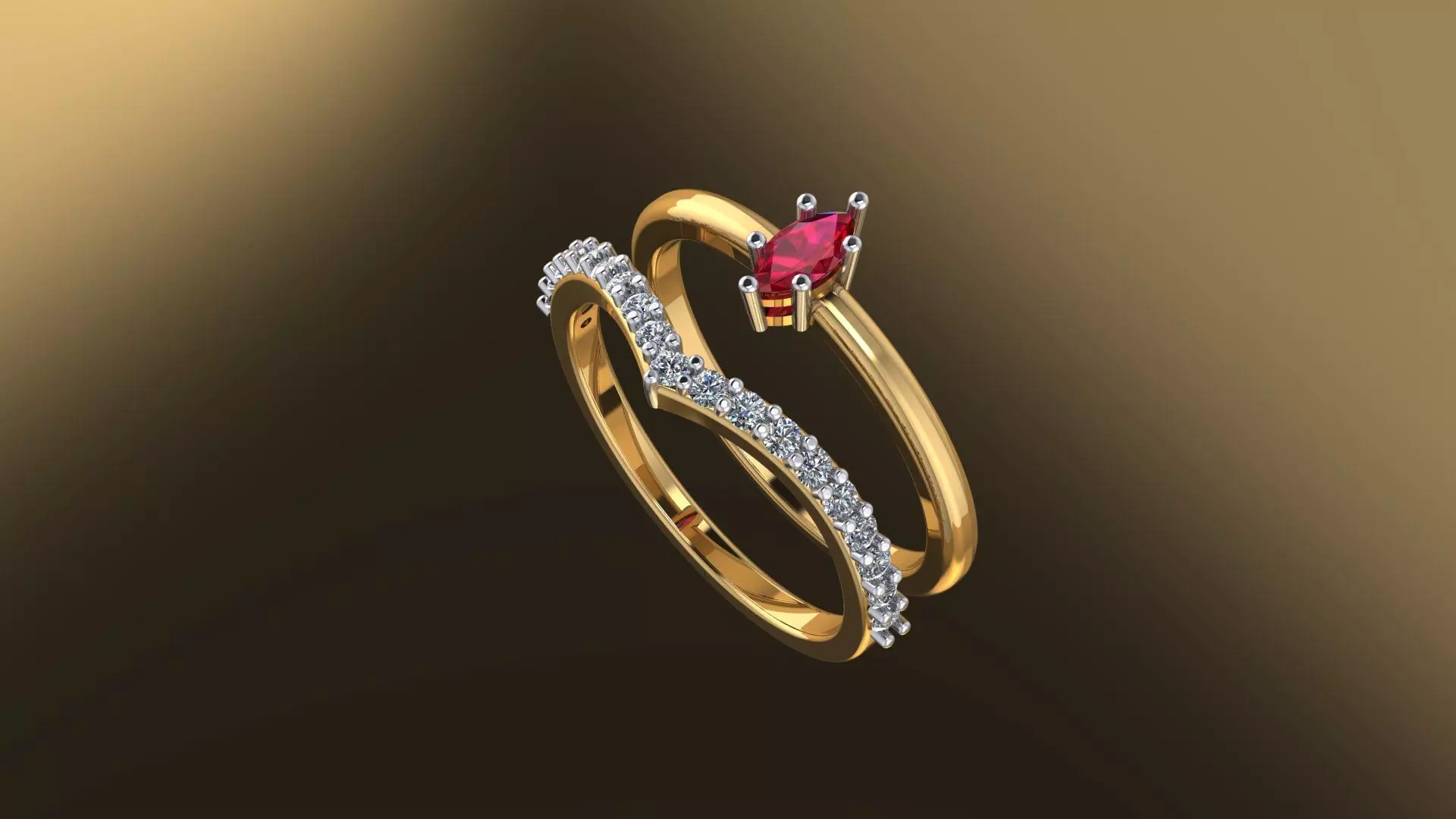 Marquies  Rind 3D print model_0