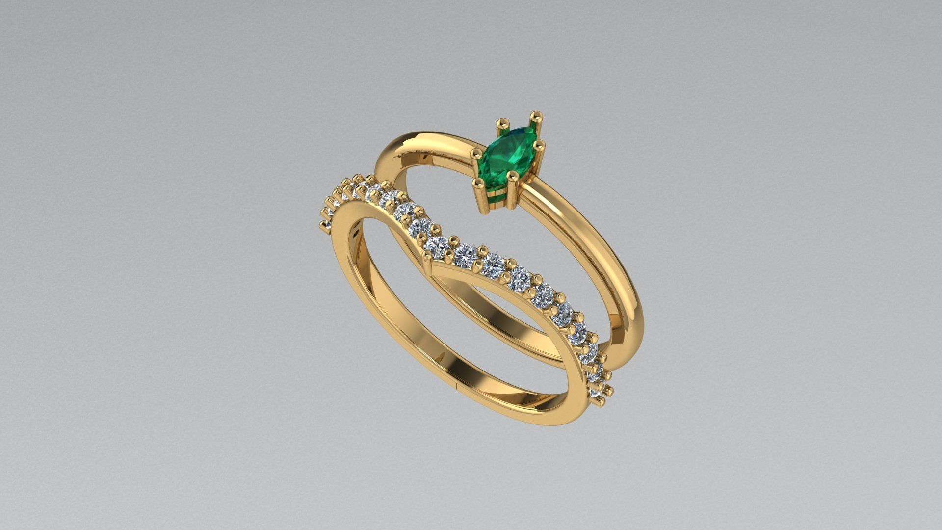 Marquies  Rind 3D print model_4