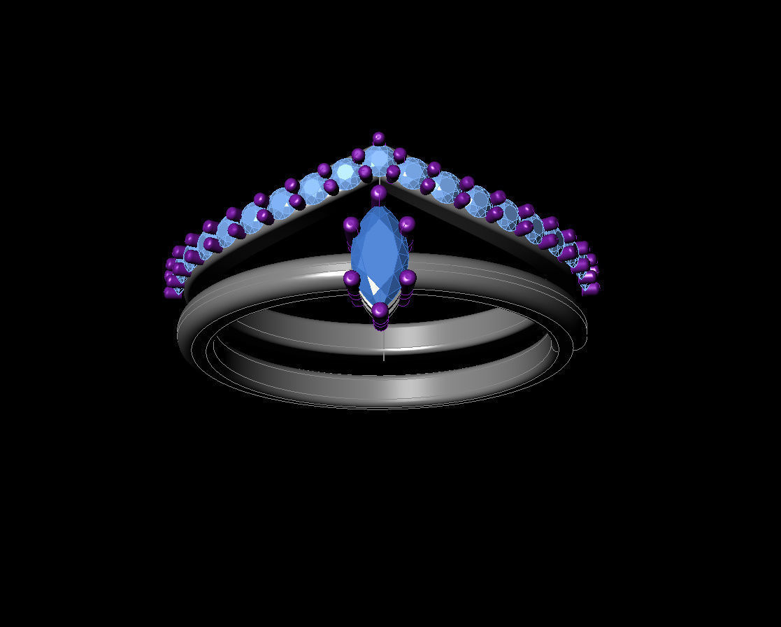 Marquies  Rind 3D print model_11