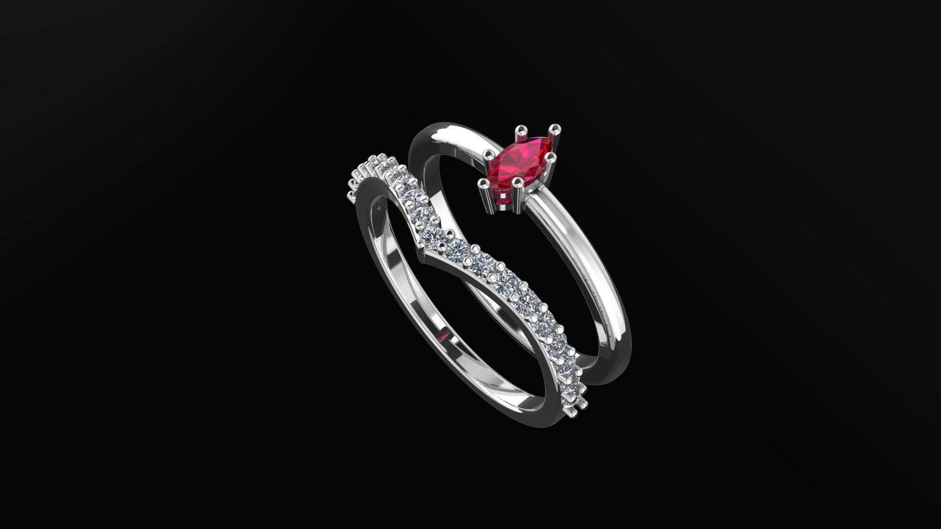 Marquies  Rind 3D print model_1