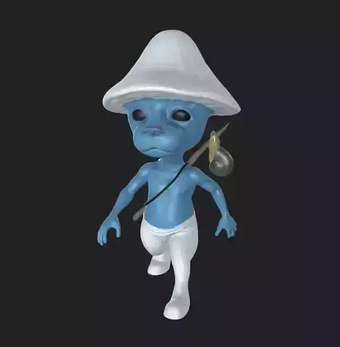 SmurfCat - Gato Pitufo 3D print model