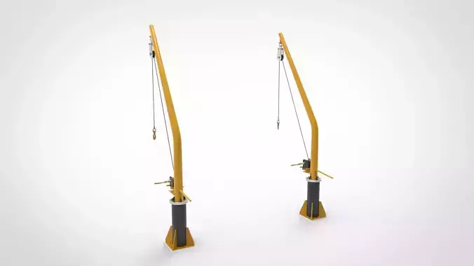 lifeboat crane davit ship