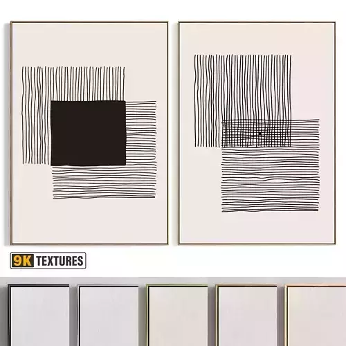 Plaster Two Photo Frame 431