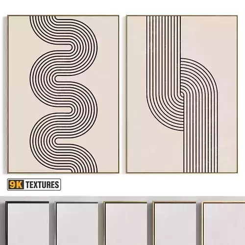 Plaster Two Photo Frame 432