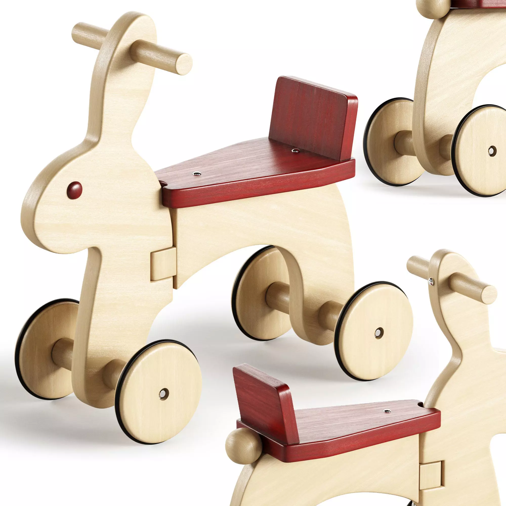 Rabbit toy for Kids 3D model_0