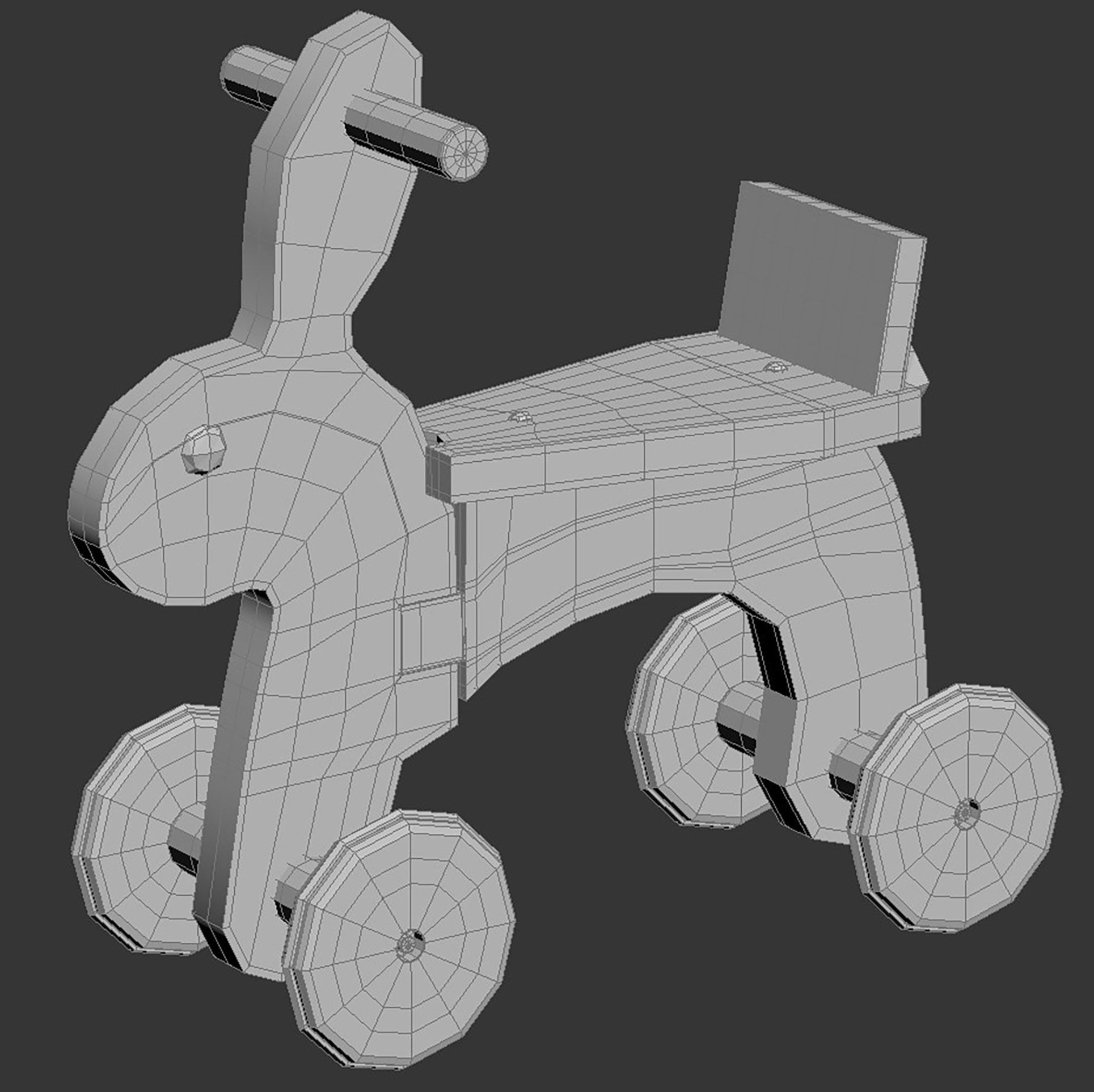 Rabbit toy for Kids 3D model_12