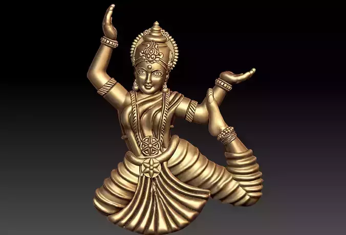 DANCING LADY PENDENT 3D print model