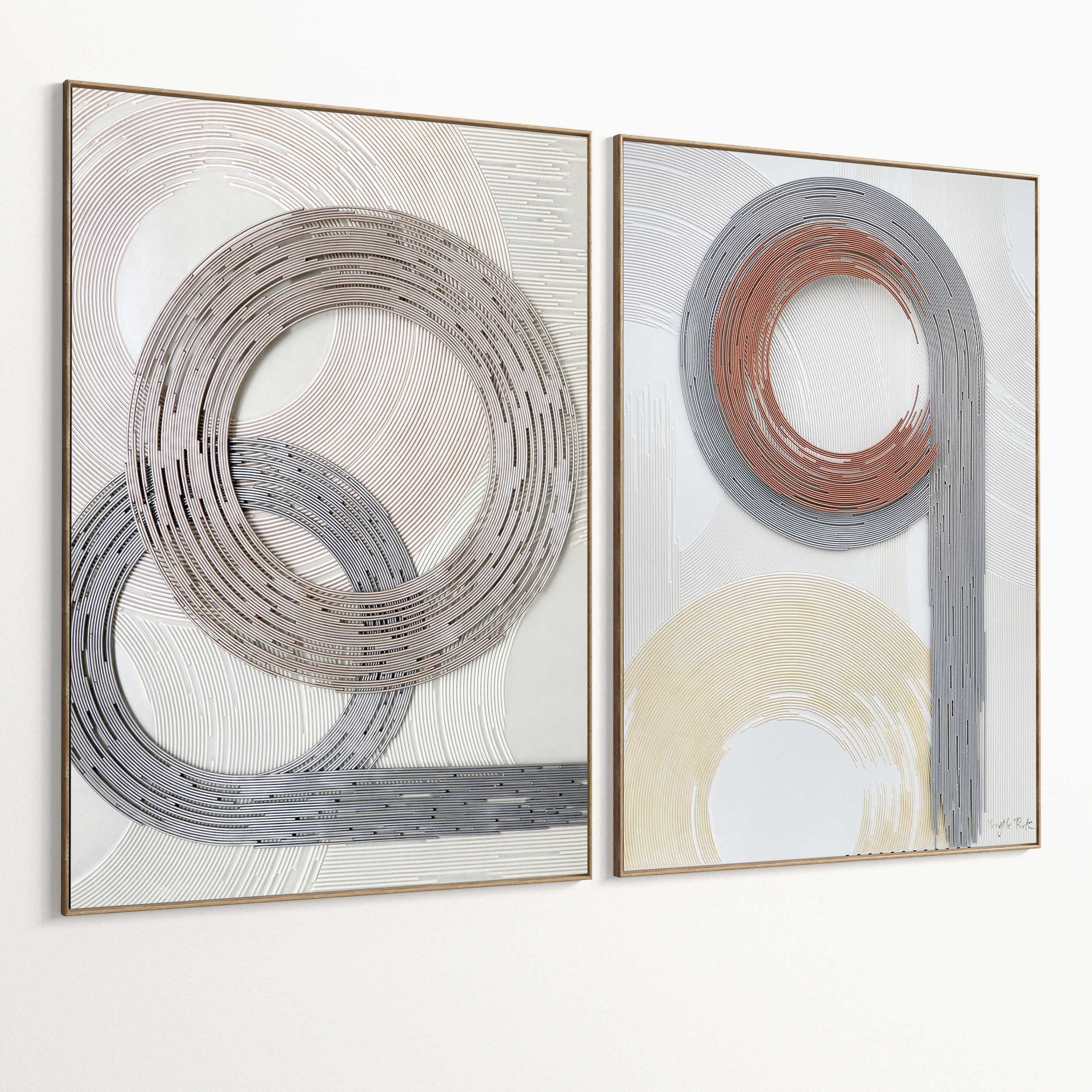 Plaster Two Photo Frame 435 Low-poly 3D model_1