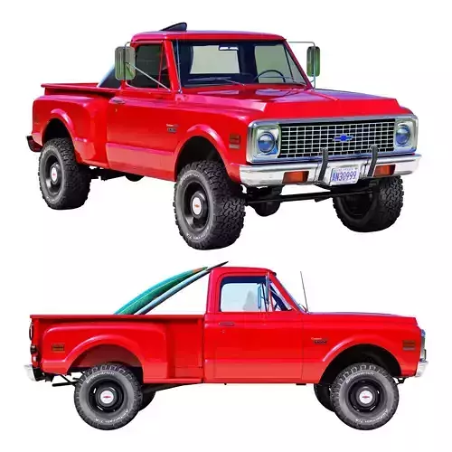 Chevrolet C10 1972 short bed