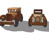 Outland Models Model Railroad Vintage Classic City Autos Cars Set 1 220 Guage Z