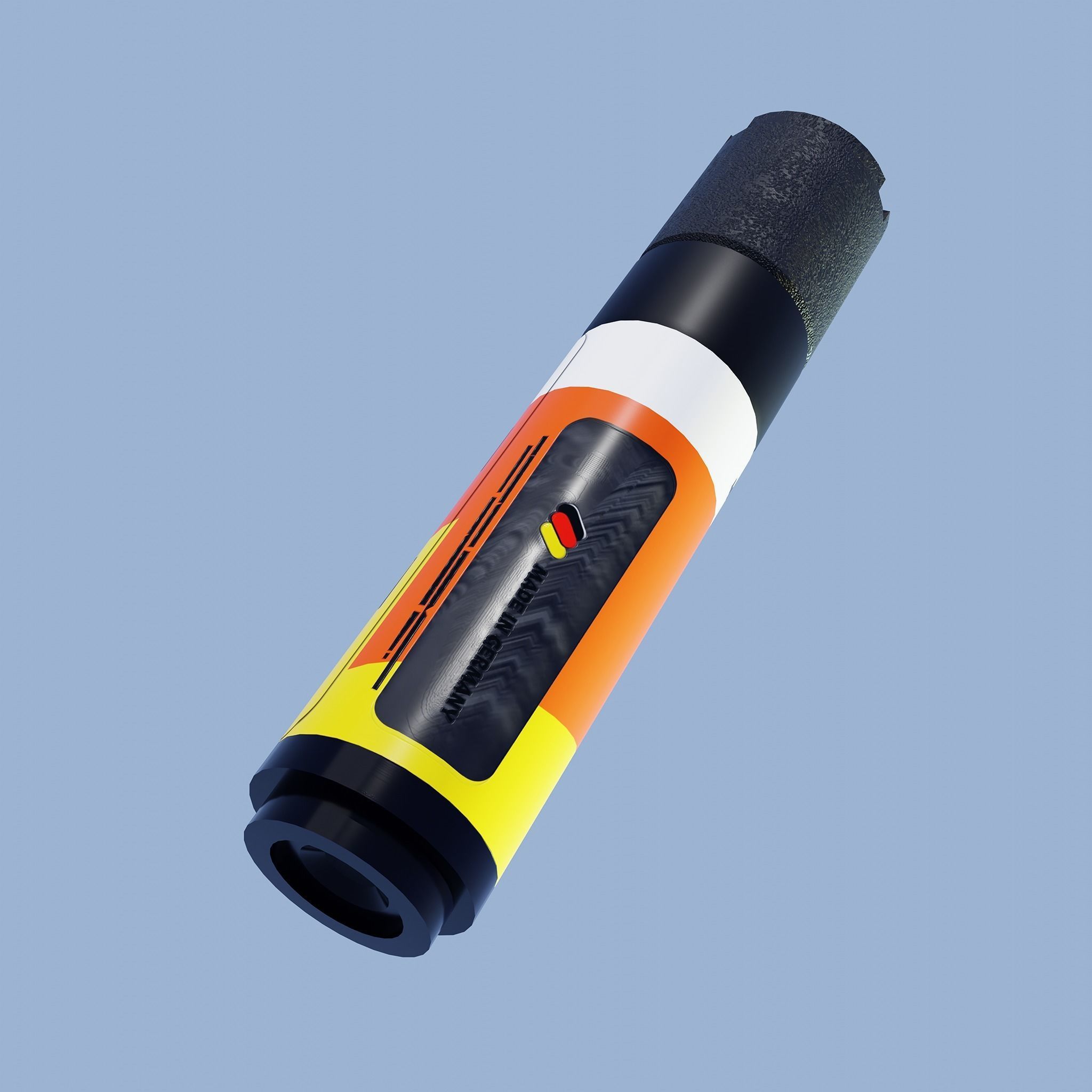 Marker MOLOTOW - the cartoon asset Low-poly 3D model_9