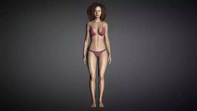 Realistic Beauty Female