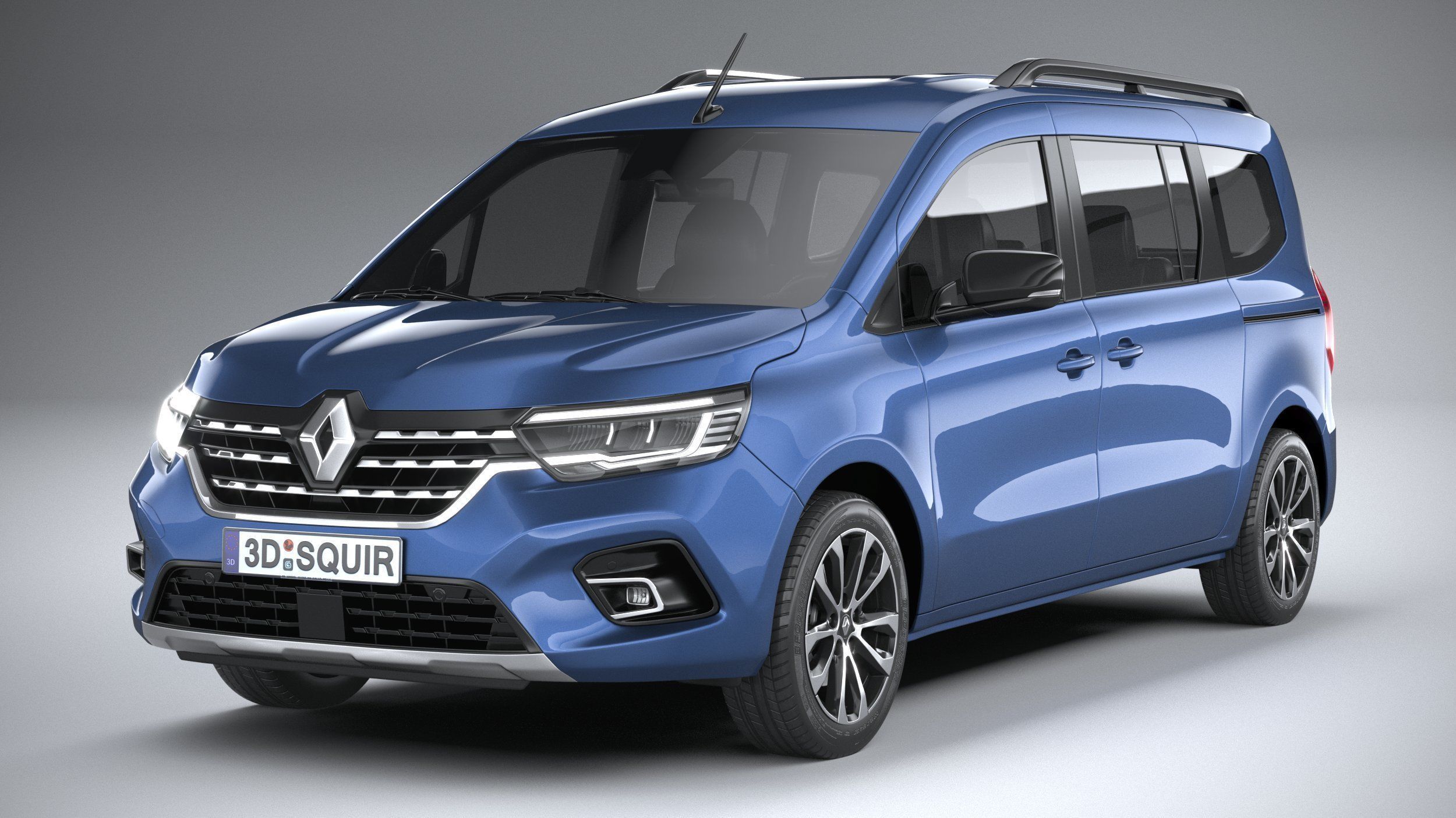 Renault Grand Kangoo 2024 3D model | CGTrader