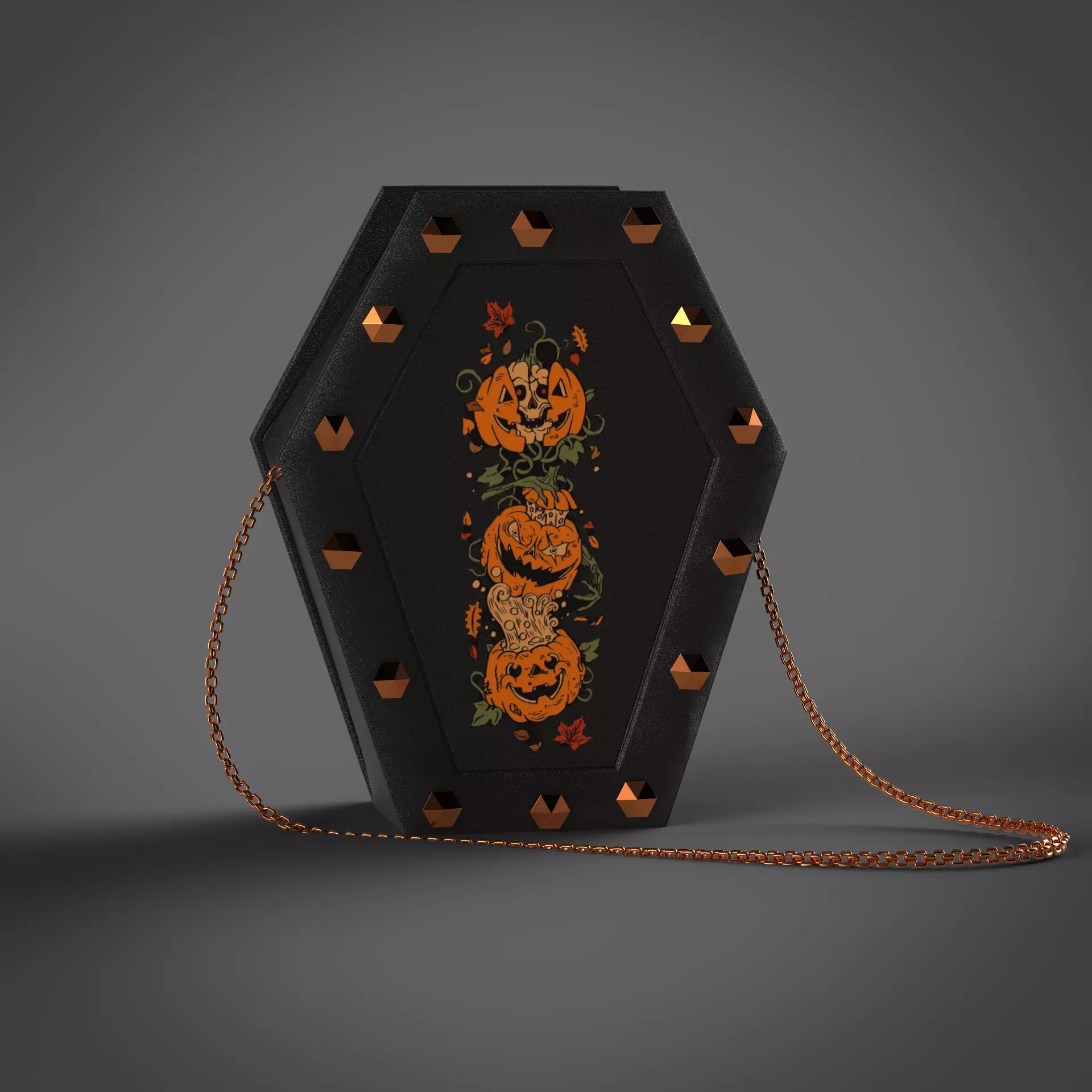 Coffin purse-Halloween Free 3D model