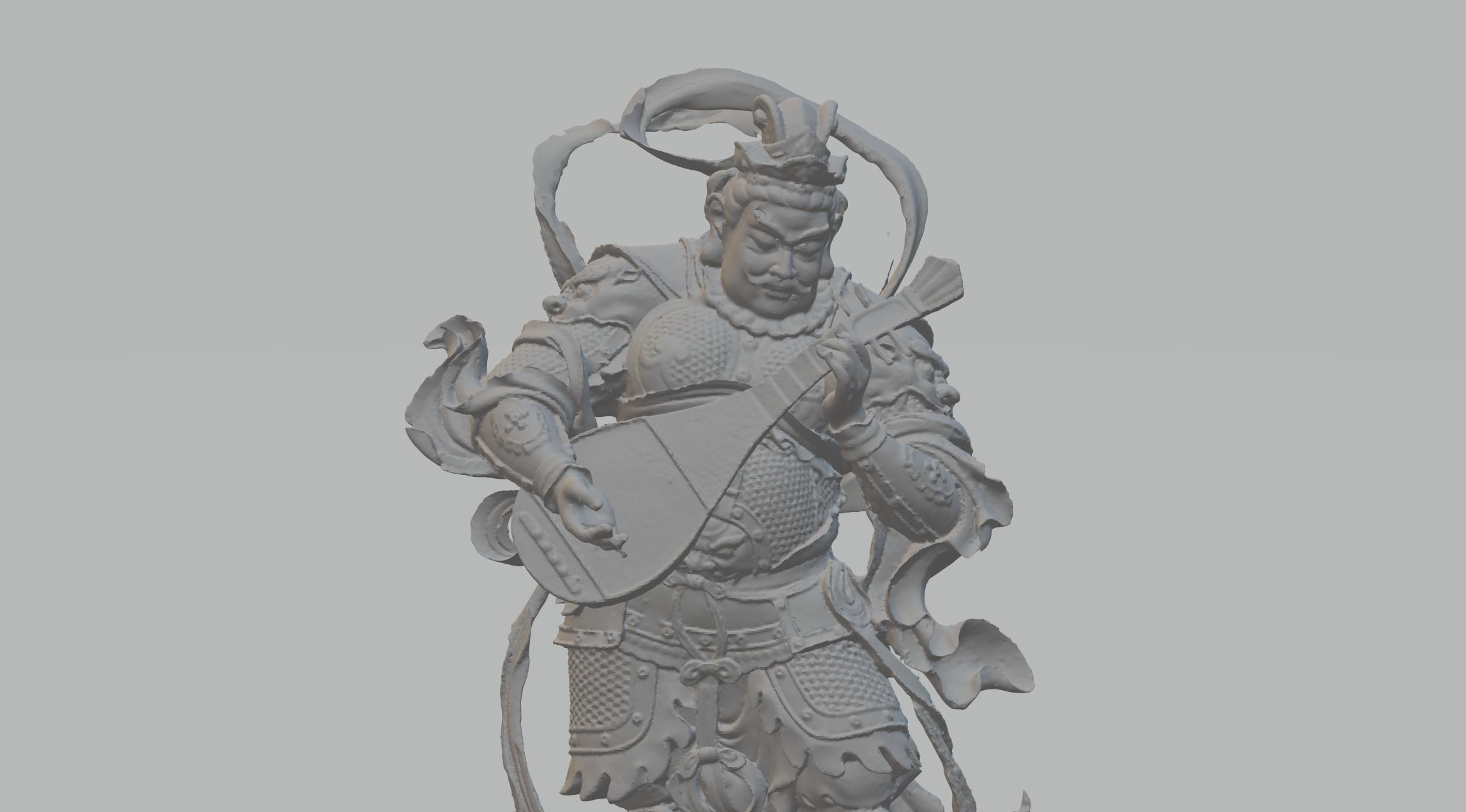 Four Heavenly Kings 3D print model_8