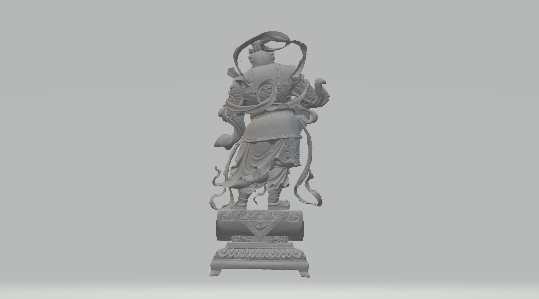 Four Heavenly Kings 3D print model_6