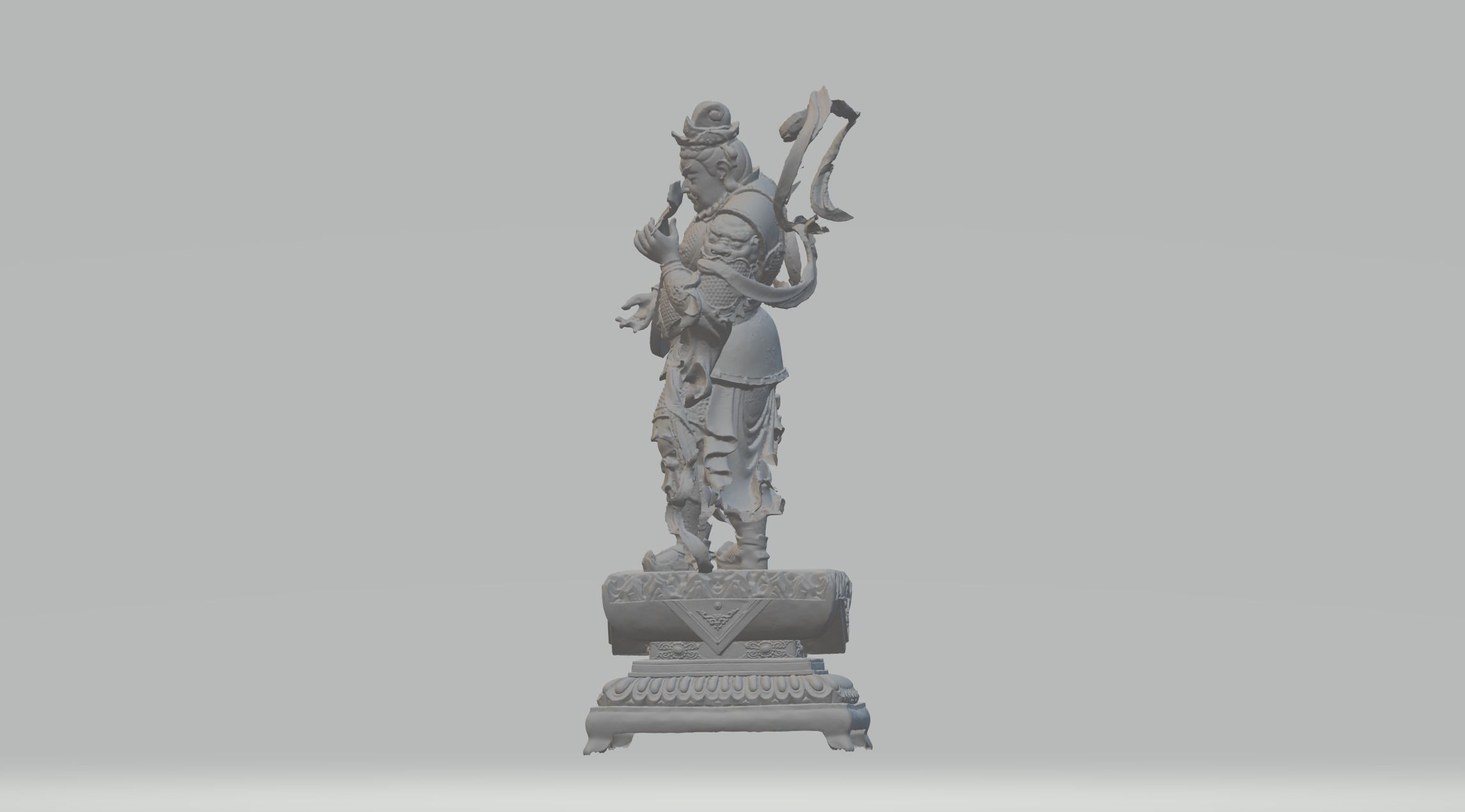 Four Heavenly Kings 3D print model_5