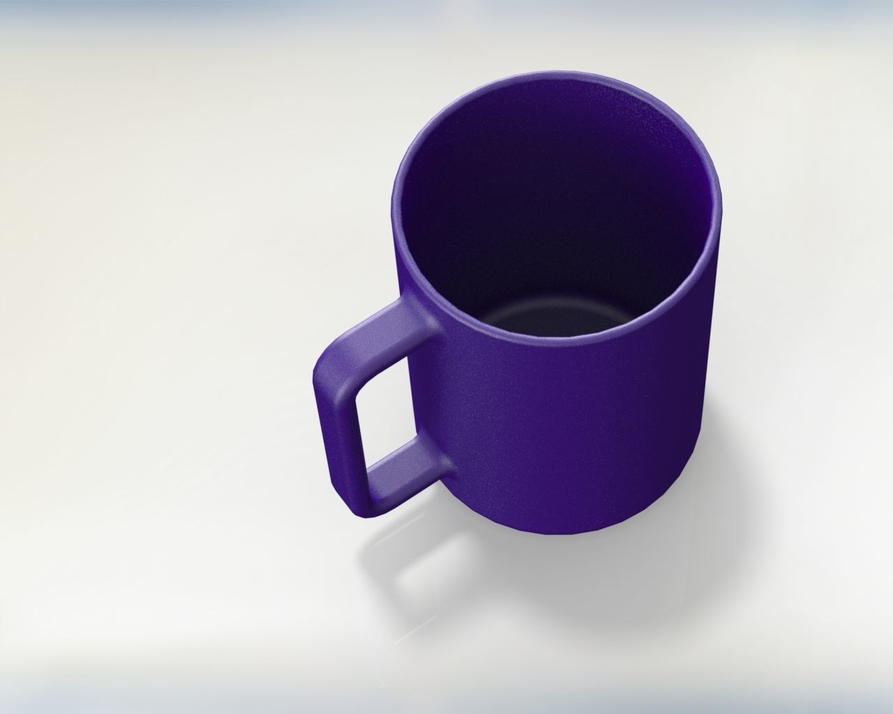 clay cup 3D model_1