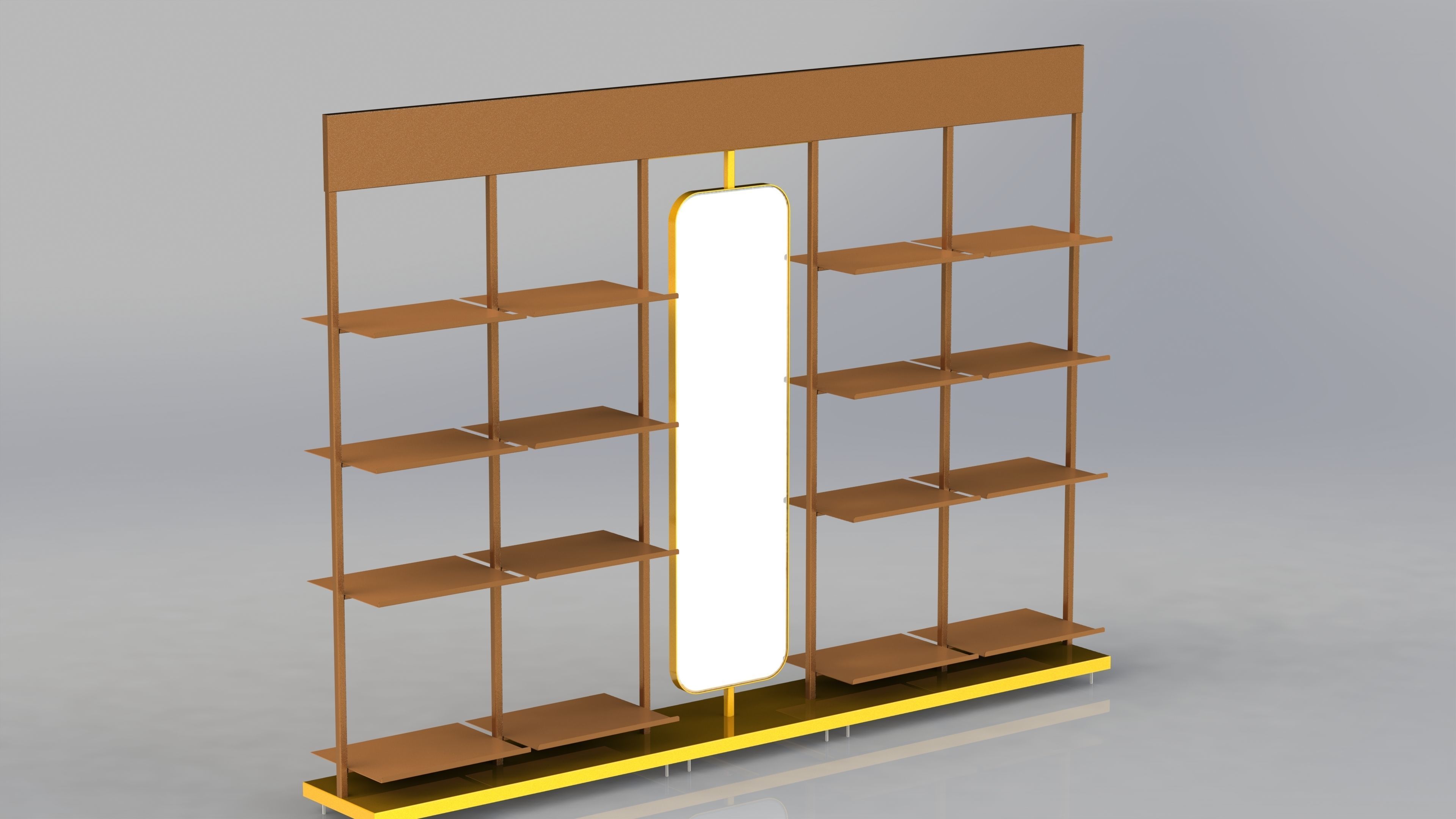 Golden Grand 3D model_7