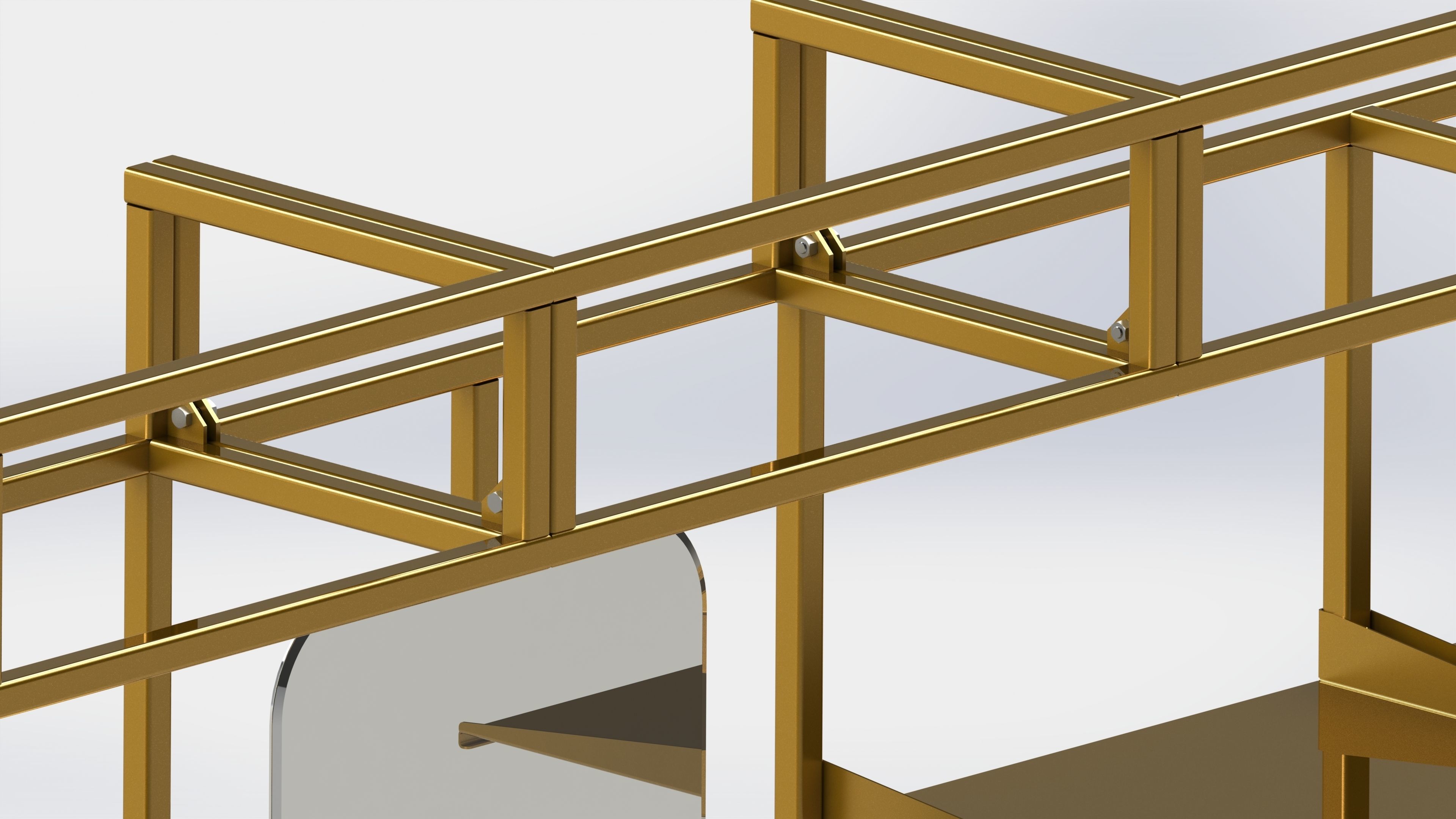 Golden Grand 3D model_3