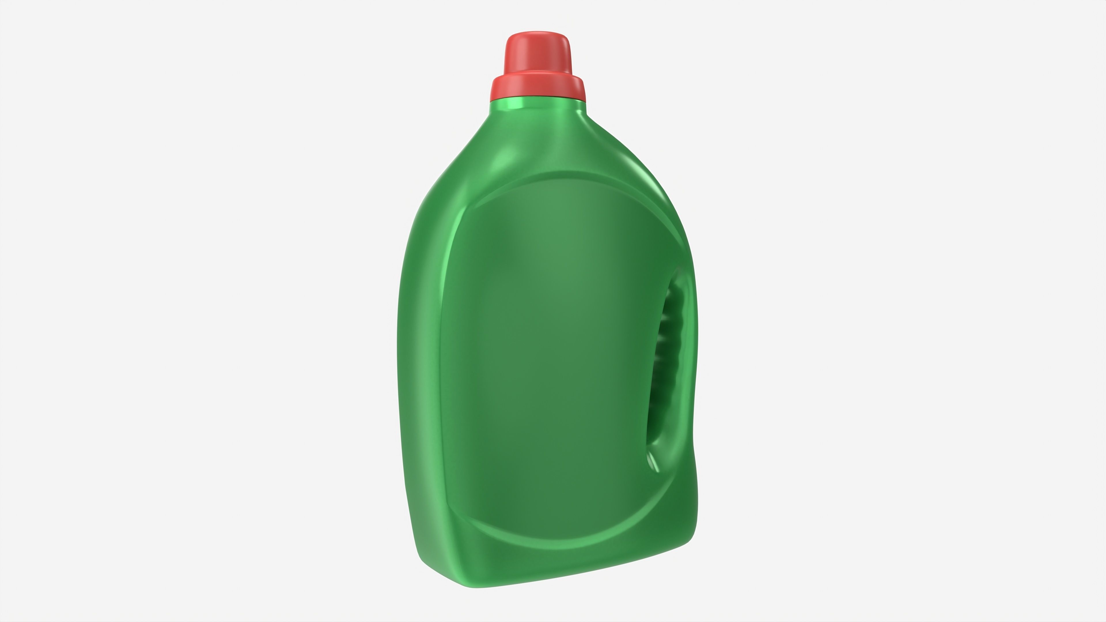Plastic Bottle with Handle Mockup 02 3D model_4