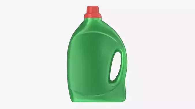 Plastic Bottle with Handle Mockup 02