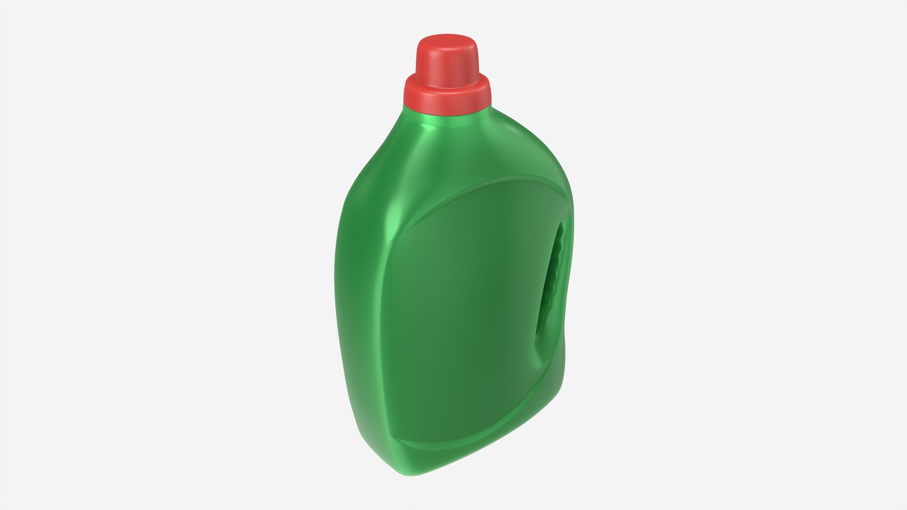 Plastic Bottle with Handle Mockup 02 3D model_2